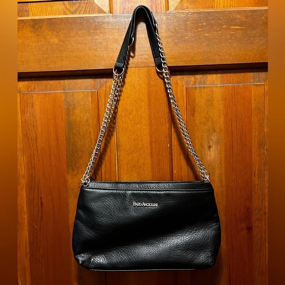 Enzo Angiolini Small Crossbody Bag Black